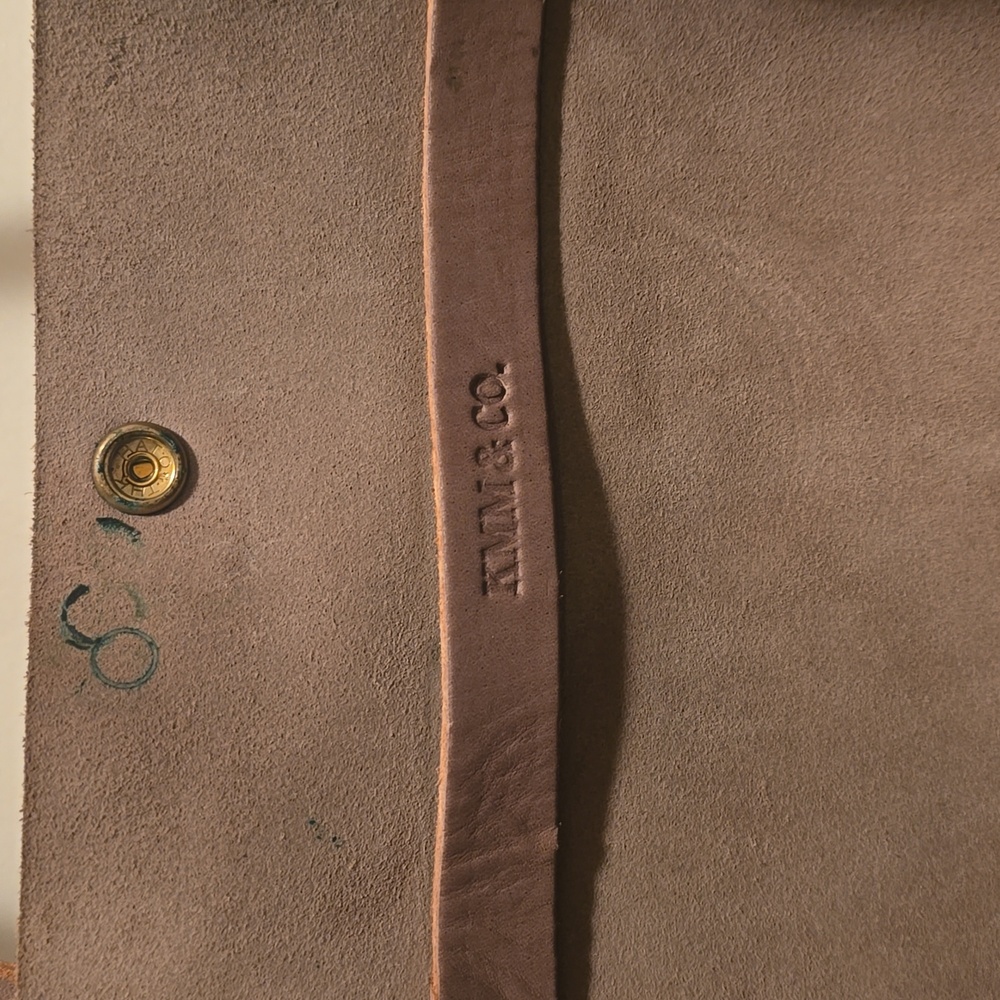 Brown Leather KMM & Co. Tote Bag - Picture 2 of 8